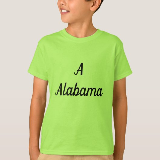 T-shirt Monogramme de l'Alabama (Devant)