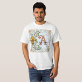 T-shirt monogramme Fleur De Lis (Devant entier)