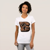 T-shirt Monogramme Paisley - B (Devant entier)