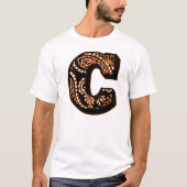 T-shirt Monogramme Paisley - B (Devant)
