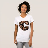 T-shirt Monogramme Paisley - C (Devant entier)