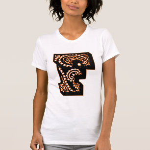 T-shirt Monogramme Paisley - F