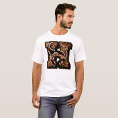 T-shirt Monogramme Paisley - H (Devant entier)