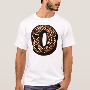 T-shirt Monogramme Paisley - O