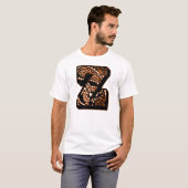 T-shirt Monogramme Paisley - Z (Devant entier)