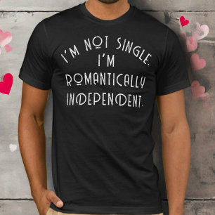 T-shirt Monographie de la Saint Valentin simple drôle dire