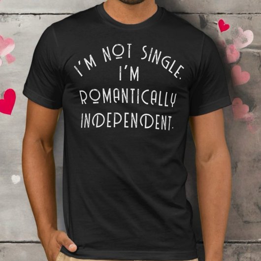 T-shirt Monographie de la Saint Valentin simple drôle dire