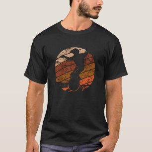 T-shirt Monowheel Vintage Sunset EUC Retro