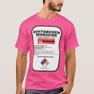 T-shirt Monoxyde de dihydrogène