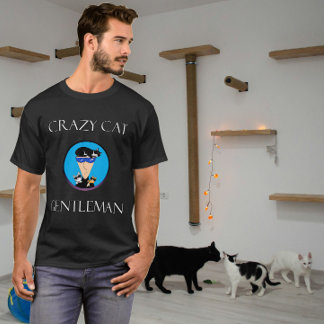 T-shirt monsieur chat fou
