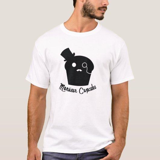 T-shirt Monsieur Cupcake (Devant)
