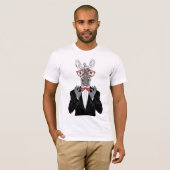 T-shirt Monsieur de zèbre (Devant entier)