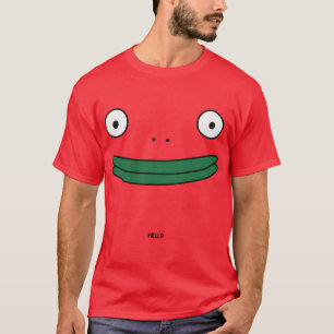T-shirt Monsieur Grenouille avec garçon bonjour