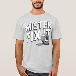 T-shirt Monsieur Je-Règle-Ça Ruban Adhésif pour Conduits