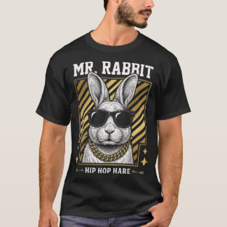 T-shirt Monsieur Lapin Hip Hop Lièvre