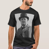 T-shirt Monsieur Winston Churchill (Devant)