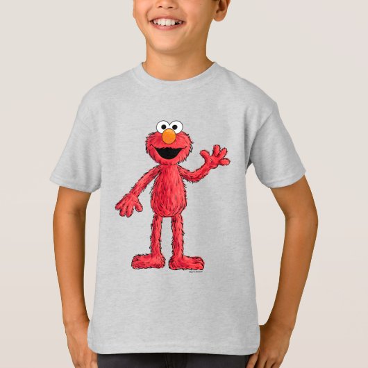 T-shirt Monster à la fin de cette histoire | Cutie Elmo (Devant)