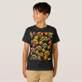 T-shirt Monster Booger Party Funny Gross-Out (Devant entier)