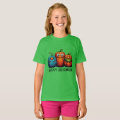 T-shirt Monster Citrouilles (Devant entier)