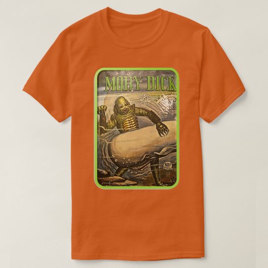 T-shirt Monster contre Moby (Design devant)