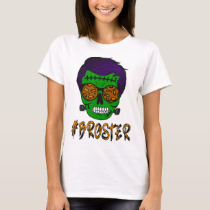 T-shirt Monster Crâne Broster Frère Halloween Correspondan