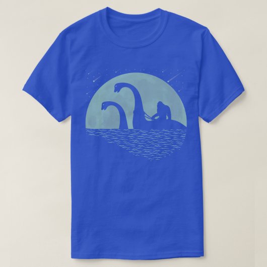T-shirt Monster du Loch Ness (Design devant)