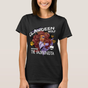 T-shirt Monster High Clawdeen Wolf Le Fashionista