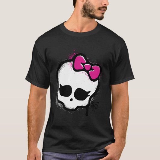 T-shirt Monster High Graffiti Skull (Devant)