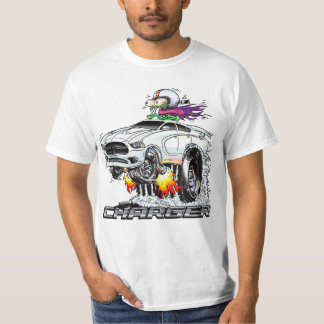 T-shirt Monster Hot Rod (BLANC)