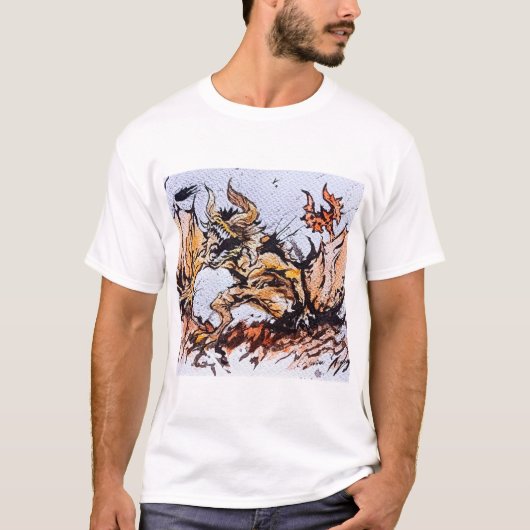 T-shirt Monster Hunter Diablos (Devant)