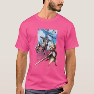 T-shirt MONSTER HUNTER RISE : SUNBREAK Palico&Palamute