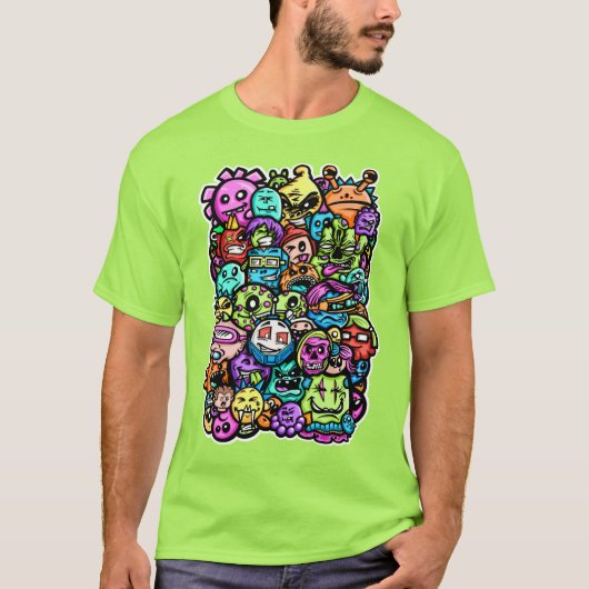 T-shirt Monster Mash (Devant)