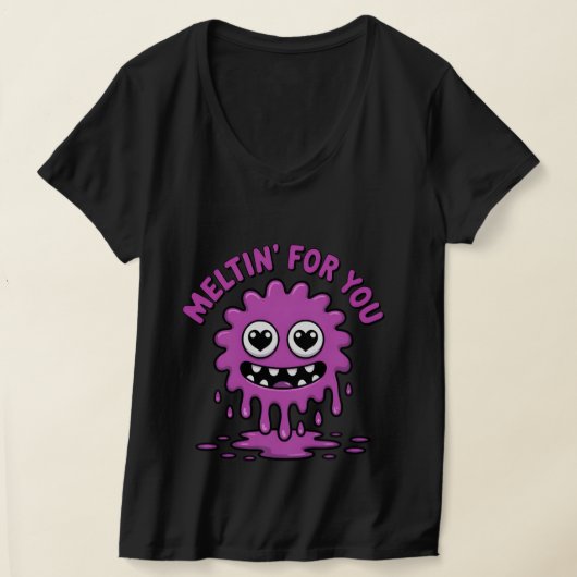 T-shirt Monster mignon (Poser)