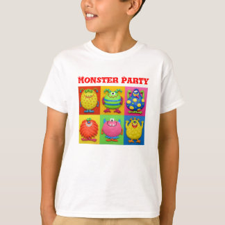 T-shirt Monster Party