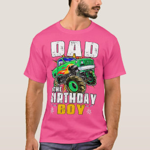 T-shirt Monster ruck Famille Fête d'Anniversaire Papa De B