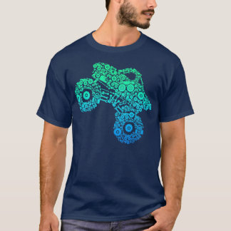 T-shirt Monster Truck Boys Enfants Filles