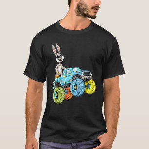 T-shirt Monster Truck Bunny Eggs Easter Day Egg Hunt