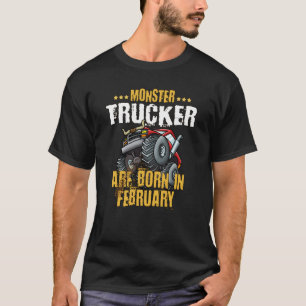 T-shirt Monster Truck Crusher Jam Anniversaire Anniversair