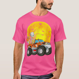 T-shirt Monster Truck de squelette Moon Candy Enfant Garço