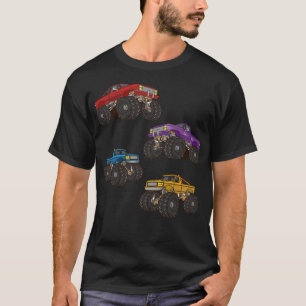 T-shirt Monster Truck drôle cadeaux de porc cool