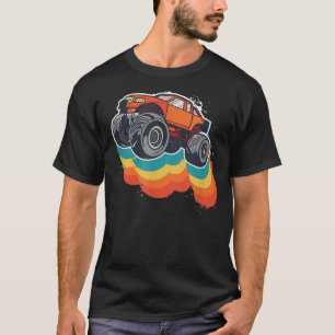 T-shirt Monster Truck Fans Retro Vintage Monster Truck 207