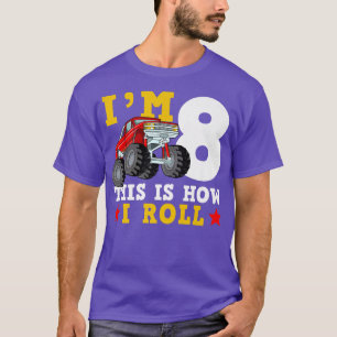 T-shirt Monster Truck Im 8C'Est Comme Ça Que Je Roule Anni