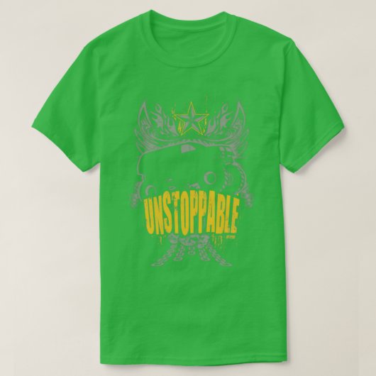 T-shirt Monster Truck Instoppable Heraldic 2 (Design devant)