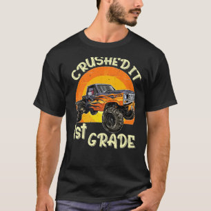 T-shirt Monster Truck Kids Crusé 1ère Grade Out Pour Summe