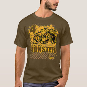 T-shirt Monster Truck Little Kids