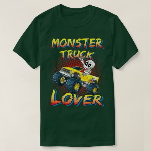 T-shirt Monster Truck Lover Boys & Girls (Design devant)