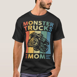 T-shirt Monster Truck Maman Retro Vintage Monster Truck Sh