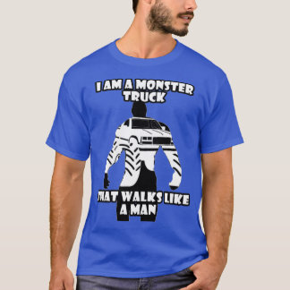 T-shirt Monster Truck Man