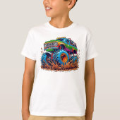 T-shirt Monster Truck Mudder (Devant)