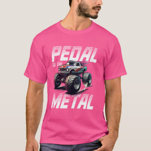 T-shirt Monster Truck Plein Gaz Aventure Tout-Terrain